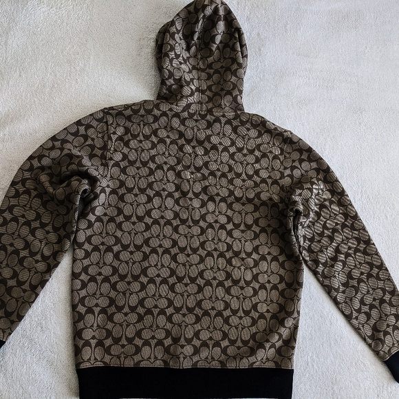 Coach Shirts Signature Coach Mens Small Hoodie Poshmark